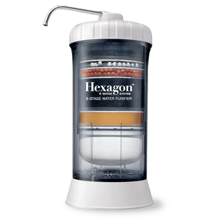 Ultimate 8-Stage Water Purifier — Hexagon® π Water System