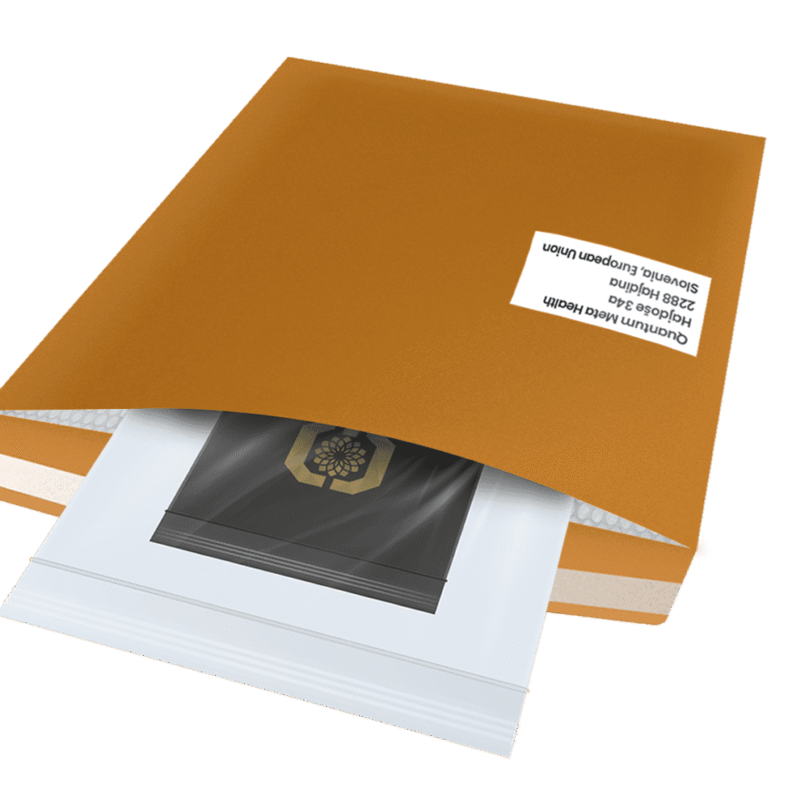 DNA/RNA Sample Kit protective return envelope and sample bags