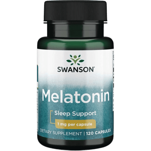 Melatonin — 1 mg, 120 Caps