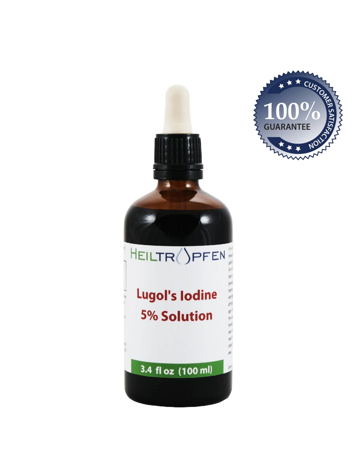 Dr. Lugol’s Iodine and Iodide — 5% Solution, 100 mL