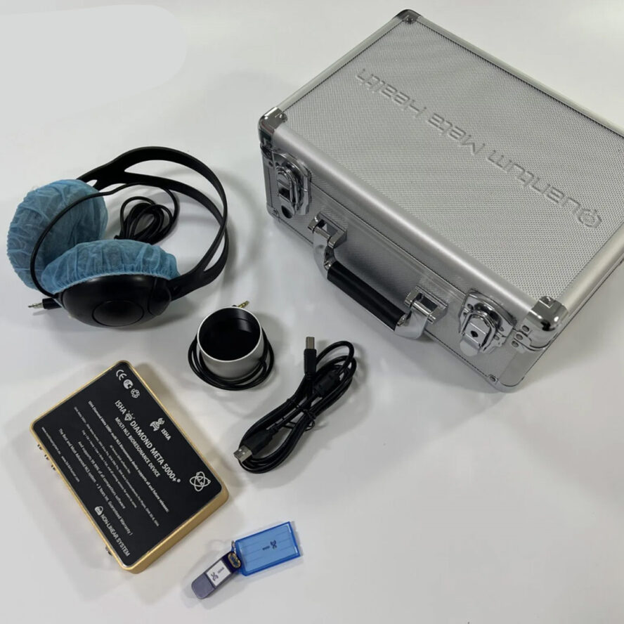 Advanced Quantum Health Diagnostic and Treatment System, Full Setup with Black Box and 20 Hours Support