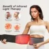 LED Infrared Light Therapy Belt For Photobiomodulation - Body Pain Waist & Back Relief Therapy Device For Muscle Shoulder Joints Pain Relief - Image 4