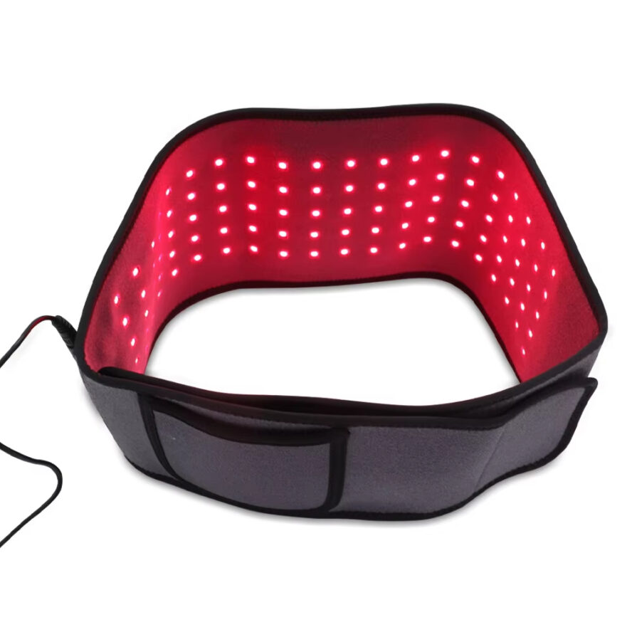 LED Infrared Red Light Therapy Belt For Photobiomodulation - Body Pain Waist & Back Relief Therapy Device For Muscle Shoulder Joints Pain Relief - Image 2