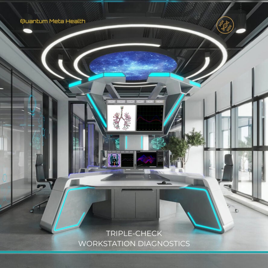 The Quantum Data Console for Complete Human Optimization – QMH NLS Diagnostics & Treatment System
