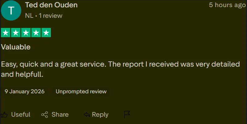 Ted den Ouden testimonial